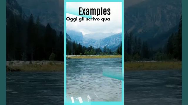italian indirect object pronouns🇮🇹 #italian #italianlanguage #italianlessons #italiangrammar #italy