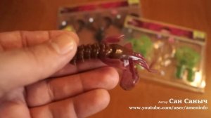Силиконовые приманки Nimble от Crazy Fish