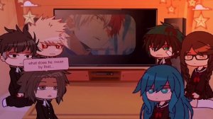 Past Deku's Classmates react to Future him! | 1/1 | IzOc & BkDk | TW | S6 Spoilers