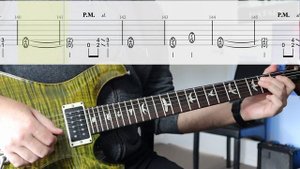 Shadows Follow Metallica - James Hetfield's Parts Guitar Cover (with Tabs)