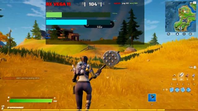 AMD RX Vega 11 in Fortnite |2021 смотреть онлайн