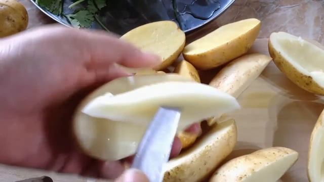 Фаршированная картошка или котлета с гарниром Грузинка готовит