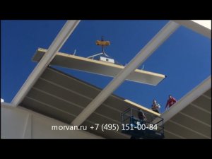 МОНТАЖ КРОВЕЛЬНЫХ СЭНДВИЧ ПАНЕЛЕЙ