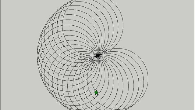 drawing the check pattern circle : Python turtle graphics (part10) смотреть онлайн