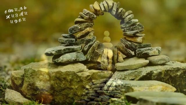?Дачные Идеи?Сказочный ДОМИК ДЛЯ ФЕИ?Садовый декор из камешков?Стиль Жизни➤Идеи для Творчества
