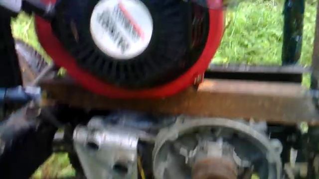 Мотороллер муравей с двигателем от мотоблока. ч1 смотреть онлайн