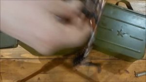 Ящик ПКМ и лента на 250 патронов