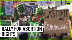 'We are not ovary-acting' | Abortion rights supporters rally in LA on Independence Day