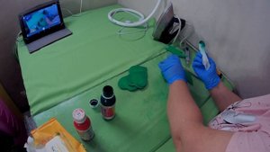 Светильник из изолона настольный . Бесплатный МК.  / lamp rose / DIY