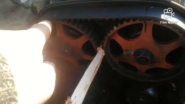 Вортекс Эстина. Замена комплекта ГРМ. ( На коленке) смотреть онлайн