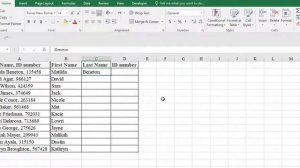 How To Split Cell In Excel With The Flash Fill Feature