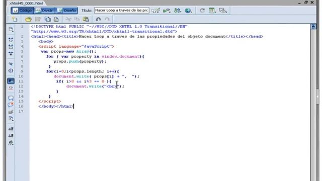 45.- Curso XHTML. Javascript. Trabajar con el DOM II смотреть онлайн