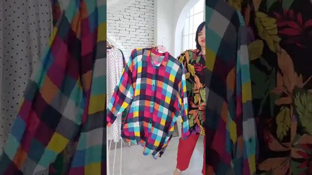 оверсайз  в рубашках#магазинодежды #большиеразмеры #оверсайз