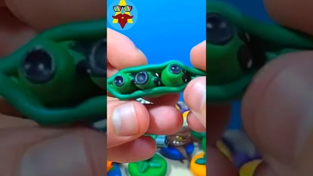 Лепка Стручка гороха - Растения против Зомби | Лепка из пластилина | Plants vs. Zombies | AVIPI смотреть онлайн