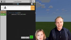 MakeCode Python for Minecraft:Education Edition - Fast Forward