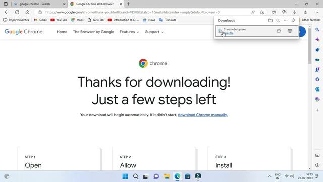 How to Install Google Chrome on Windows 11 in Laptop or Pc | Laptop me Chrome Ko Kaise Download Kar смотреть онлайн