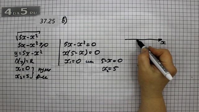 Упражнение № 37.25 (Вариант В.) – ГДЗ Алгебра 8 класс Мордкович А.Г. смотреть онлайн