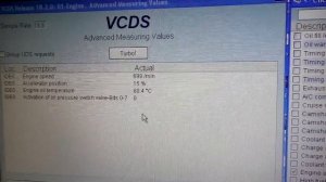 2.0Tsi: программное отключение клапана маслонасоса,настройка системы, проверка работы с помощью VCD