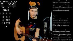 МОТ & JONY - Лилии на гитаре БЕЗ БАРРЭ, разбор, аккорды, cover