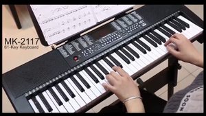 BSL MK-2117 61 Key Portable Self Learning Keyboard