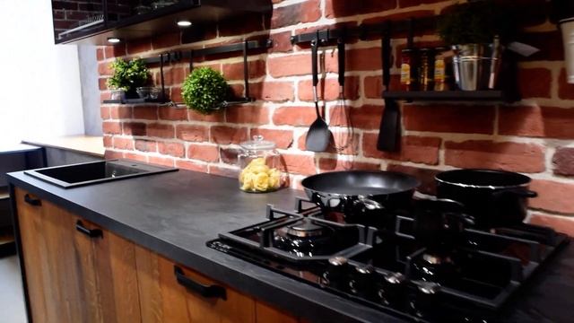 Кухня в стиле Лофт | кухни на заказ от производителя | кухни Гармония
