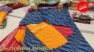 Handmade Batik, Shubori Print and Gujari Rajasthani Print Cotton Nightgown l Pure Cotton Nighty