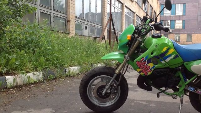 Краткий обзор-Kawasaki KSR 50 смотреть онлайн