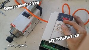 ทดสอบ Spindle 2.2kw and Best Fc300 Inverter 2.2kw