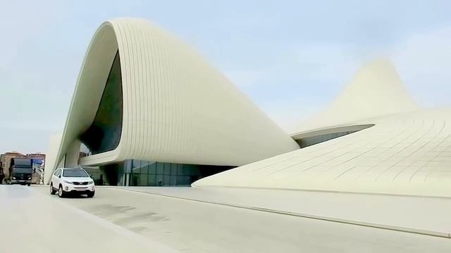 Центр Гейдара Алиева (часть первая). 23.04.15. Баку смотреть онлайн