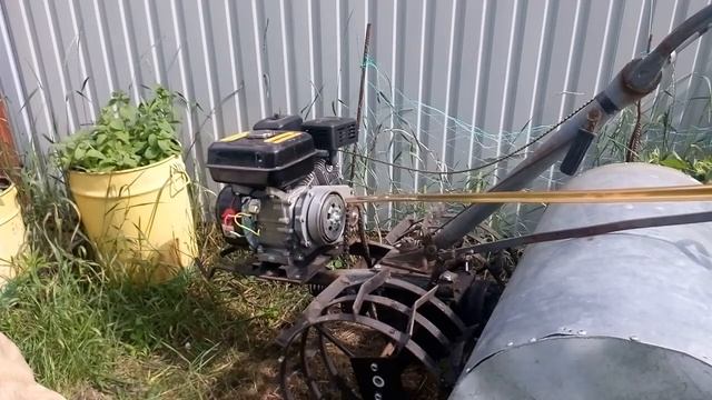 Мотоблок времён СССР (ЭФ-08) смотреть онлайн