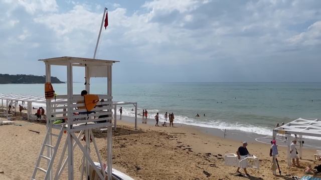 Удивил пляж в Учкуевке. Один из лучших песчаных пляжей Крыма. Шикарный отдых низкие цены Учкуевка смотреть онлайн