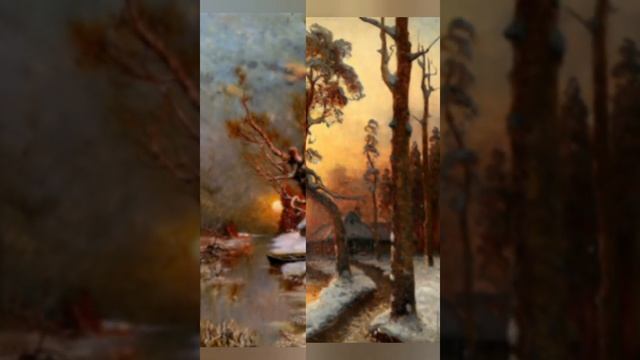 Зимняя сказка художника Юлия Клевера.?❄?❄?❄ Часть 1. смотреть онлайн