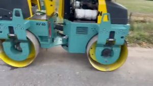 Обзор тротуарного катка Ammann AV 40 E