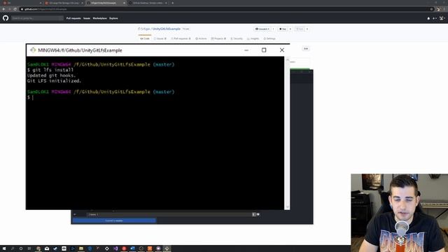 How To setup Git with Git LFS for Unity