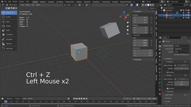 Blender Tutorial - Copy Attributes