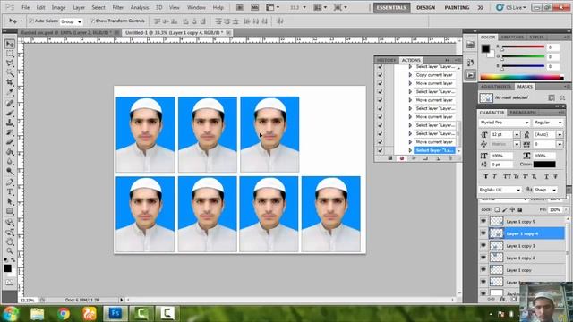 How to Adobe Photoshop CS5 Action смотреть онлайн