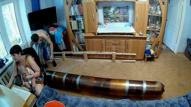 Катамаран за 1000 рублей из ПЭТ кег - сборка корпуса часть 2 смотреть онлайн