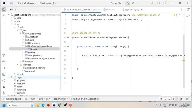 Http Method Support In Spring Boot | @Requestmapping | @Getmapping|Java | Hindi смотреть онлайн