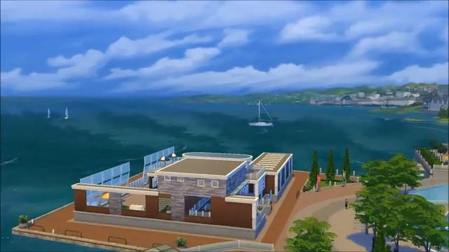 The sims 4 Веселимся вместе ⁄#1 Кафешка в Винденбурге
