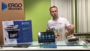 Монитор на подголовник автомобиля Ergo ER12AN (Android)
