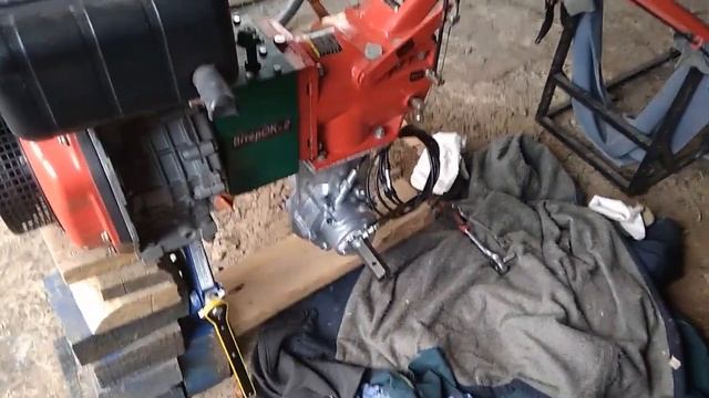 6#Замена редуктора с разблокираторами от Weima мотоблока 105 смотреть онлайн