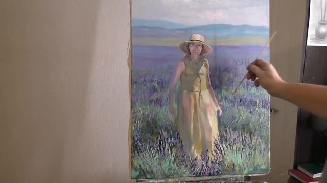 Портрет маслом по фотографии на заказ. Импрессионизм. Художник Ревякин смотреть онлайн