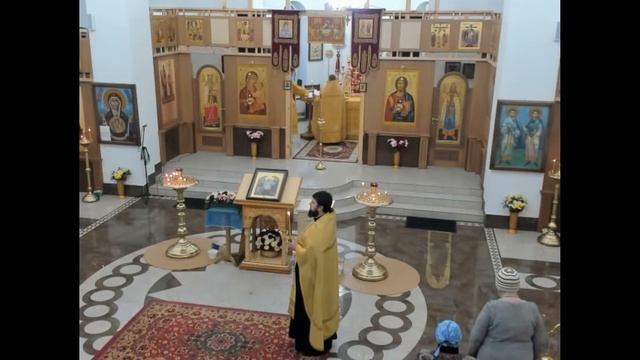 Богослужение в храме свв. Космы и Дамиана 04.11.2023г. смотреть онлайн