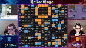 TicTacBingo! Pokemon Crystal Bingo Race x9 with Raf-pou!