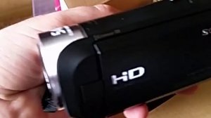 Unboxing Sony HDR-CX240E Full HD 1080