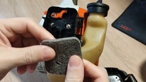 Замена воздушного фильтра на бензокоса штиль fs 38