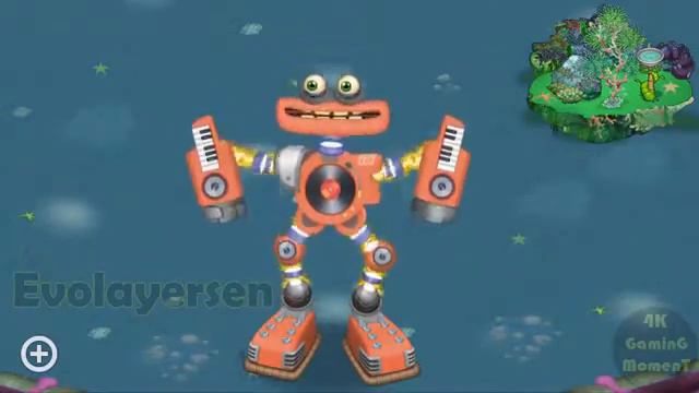 Как поёт Редкий коробас на всех островах(My Singing Monsters) смотреть онлайн