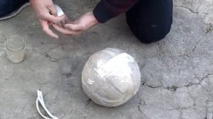 Самодельная гиря своими руками/Homemade kettlebell/Primitive technology