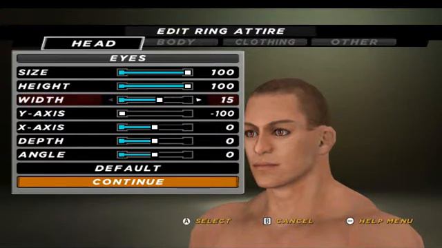 Как сделать бойца в игре WWE 12 часть 1 смотреть онлайн