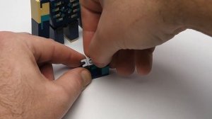 LEGO Minecraft 21246 The Deep Dark Battle - Speed Build Review